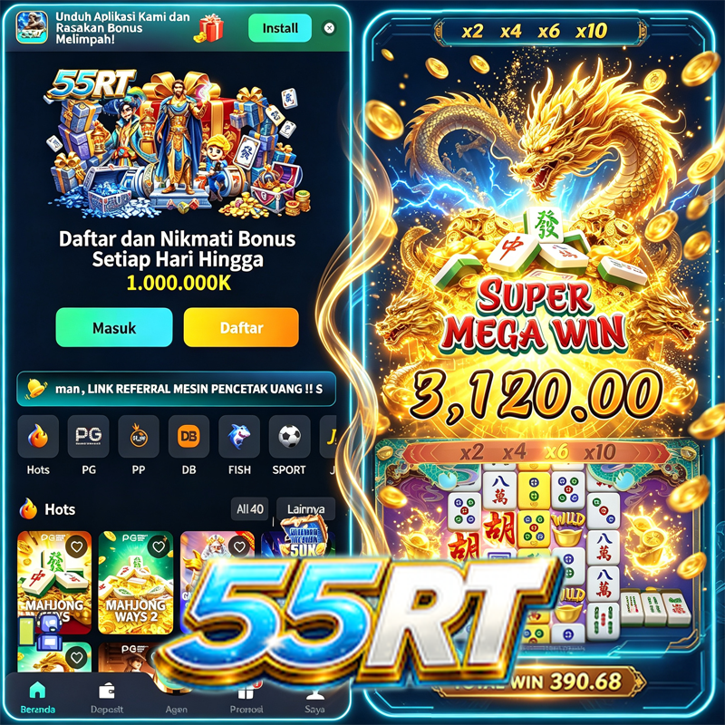 55RT - agen slot online terpercaya di Indonesia dengan slot gacor hari ini terbaik dari slot88 di tahun 2026 ini.