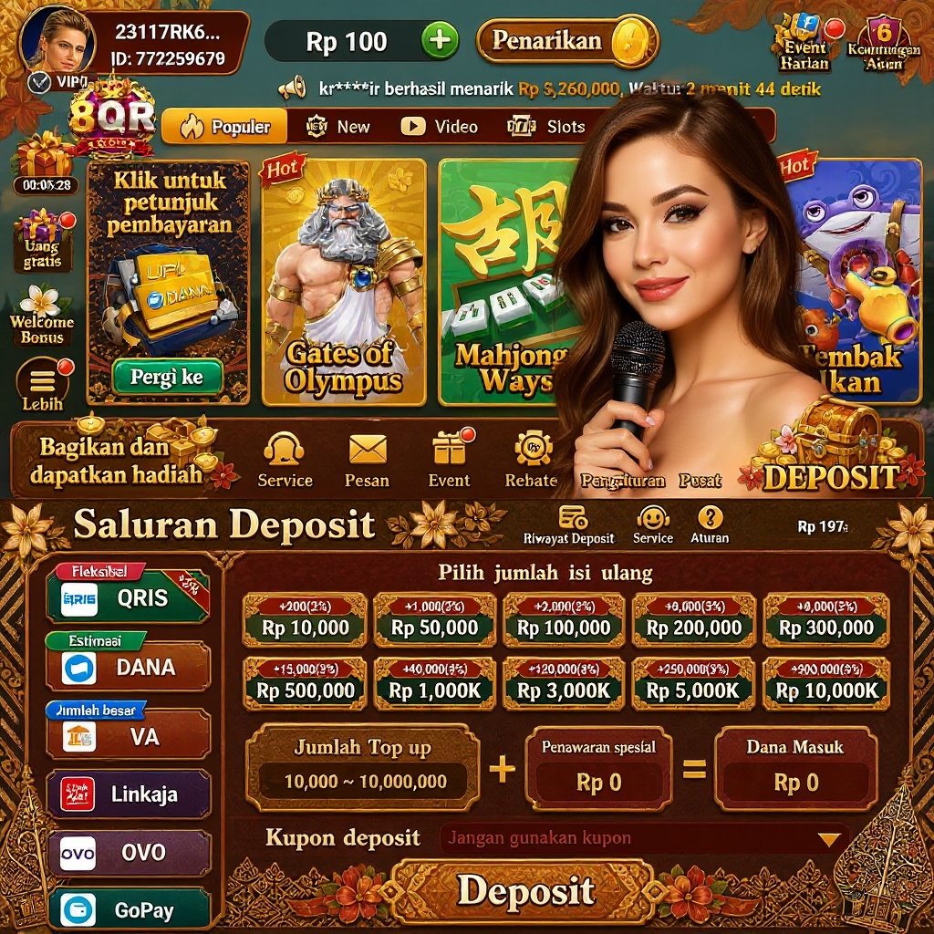 8QR - Destinasi Slot Online Indonesia dengan Ragam Tema Menarik