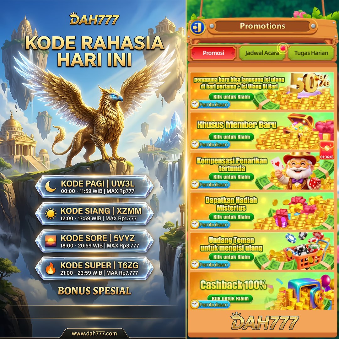 DAH777 - Daftar Game Online dengan Pilihan Slot yang Beragam