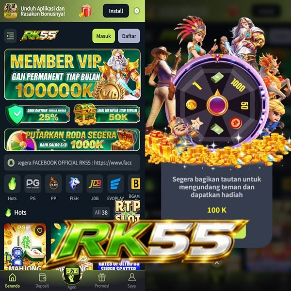 RK55 - Platform Game Online dengan Beragam Pilihan Permainan Seru